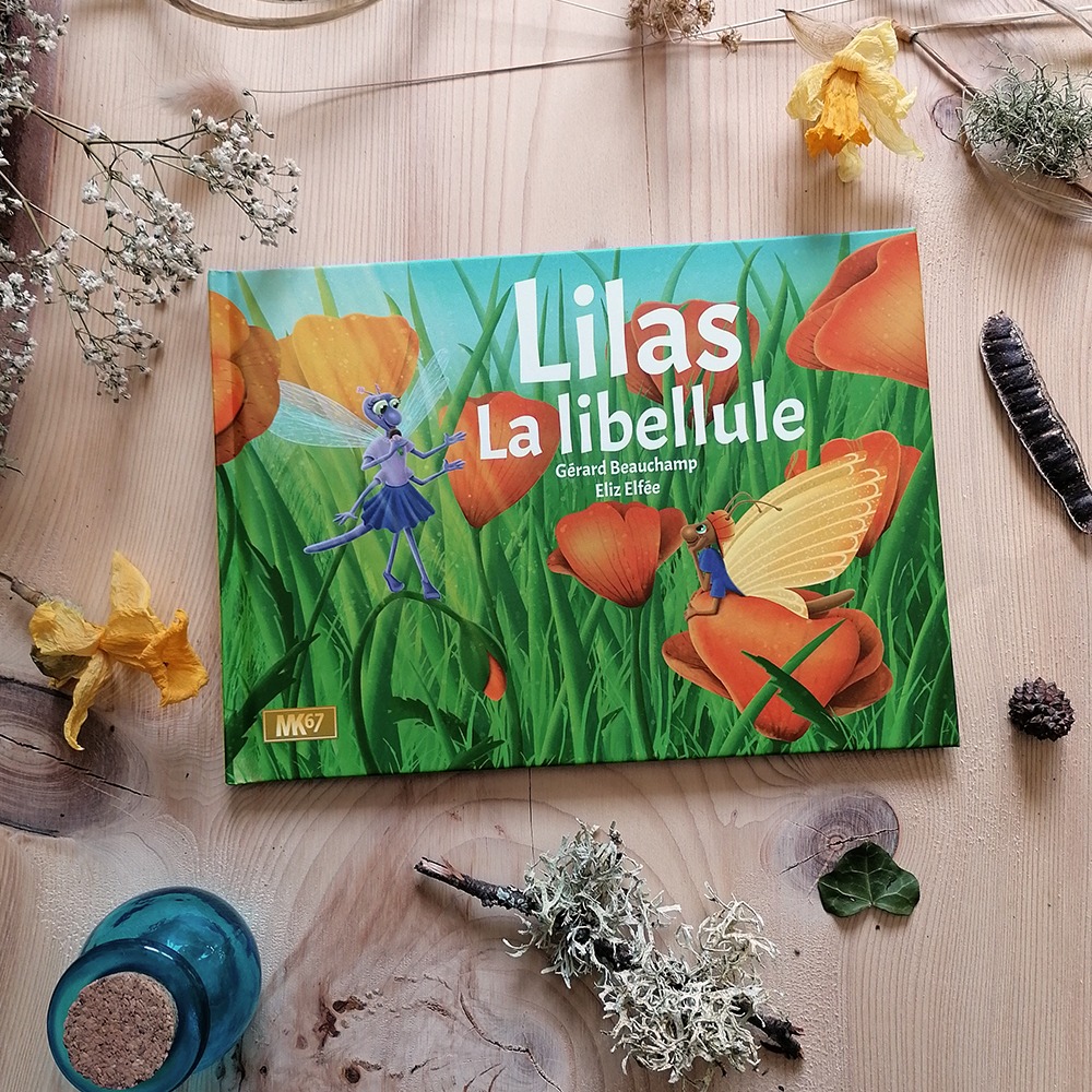Album jeunesse - Lilas La libellule - Eliz Elfée